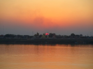 Another sunset in Thakhek, Thailand on the other side
