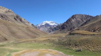 Aconcagua, seen from Park entrance